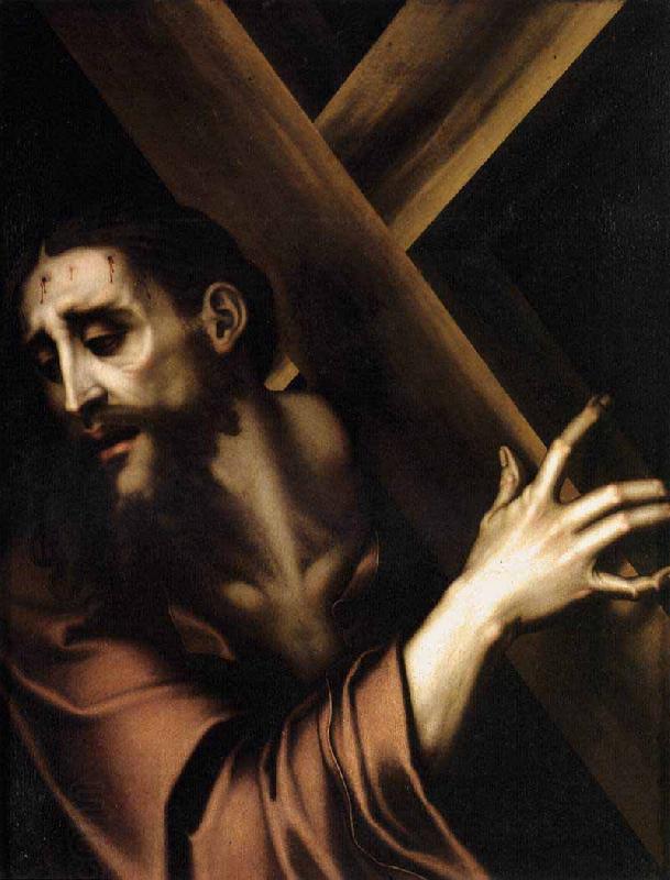Luis de Morales Christ Carrying the Cross oil painting picture